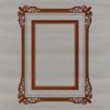 A vector graphic illustration of a decorative frame in various styles.