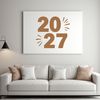 Countdown to 2027 new year quotes in vector format, suitable for commercial use.