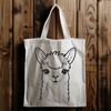 Beautiful Alpaca Design Vector Art A high-quality digital illustration of a South American camelid animal with soft fur and long neck.