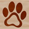 High-resolution SVG design featuring individual paw shapes for various animals.