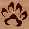 A set of animal paw prints designed as vector art, suitable for various digital applications.