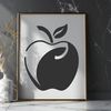 Beautiful Red Fruit Illustration A high-quality vector illustration of a juicy red apple.