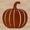 Free Vector Art of a Squash Illustrative representation of a yellow squash with green stem.