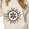 Free Vector Bacterial Design A detailed illustration of a bacterium, ideal for vector design and cutting machine projects.