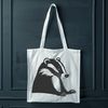 Cute Badger Graphic for Design Projects Illustration of a badger in vector format, suitable for graphic design projects.