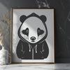 Wildlife Illustration Badger SVG A realistic illustration of a badger in a vector format.
