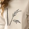 A single leaf with detailed veins, ideal for use in digital designs requiring vector art.