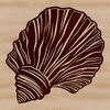 A digital representation of a beachcomber's find, created using SVG design tools.