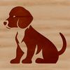 Cuddly Beagle Breed Vector Graphic A vector illustration of a sitting Beagle dog breed.