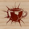 Simple SVG Design Clip Art A simple design illustration of a standard coffee cup.