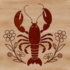 Crustacean Design Vector A digital representation of a lobster, a marine crustacean found in the ocean.