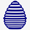 Digital Beehive Design Vector Art A digital illustration of a beehive with intricate details and texture.