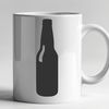 Free Vector Beer Graphic Design A vector graphic representation of a beer bottle with detailed illustration.