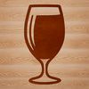 Free Glass Illustration A detailed vector graphic of a cold drink in a glass, ready for digital cutting or laser engraving.