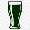 Glass filled with Beer Clip Art A glass filled with beer, perfect for vector art projects.