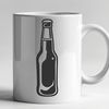 Free Beer Bottle Illustration in Various Formats A 2D illustration of a beer bottle in various formats including SVG.
