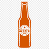 Beertastic Illustration A digital illustration of a beer bottle with a label and cap.
