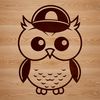 Whimsical Owl Vector Illustration Illustration of a cute owl in vector format