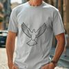 White Dove Icon Design A white bird with gentle features, reminiscent of peaceful and calm associations.