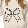 Colorful Bow Design for Crafting and DIY A colorful bow designed with precision, ideal for crafting and DIY projects.
