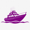 Free Illustration of a Sailboat A vector illustration of a sailboat on the water.