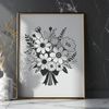 Colorful Wedding Decoration Flowers A bouquet of fresh flowers in various colors, ideal for wedding decoration or Mother's Day gift.