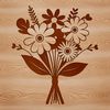 Free Vector Flower Clipart A collection of colorful flowers arranged in a bouquet design.
