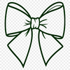 Colorful Bow Design SVG A colorful bow design made with vector lines and shapes.