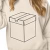 Customizable Box Vector Graphic A simple, customizable box shape designed as a vector graphic.