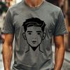 Young Boy Character Design A young boy character in a simple design, suitable for digital use.