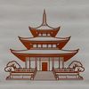 Image of a traditional Buddhist temple with intricate design elements.