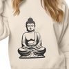 Buddha in Contemplation A detailed illustration of a Buddha in a meditative pose.