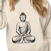 Free Vector Art of the Enlightened One A high-quality digital image of the Buddha in vector format, suitable for commercial or personal use.