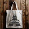 Beautiful Buddhist Architecture A 2D representation of a traditional Buddhist temple with intricate details and ornaments.