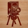 Photography Equipment Vector Illustration Photography equipment illustration with clean lines and sharp edges