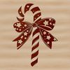Christmas Candy Cane Design SVG A classic Christmas candy cane design made from scalable vector graphics.