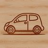 SVG illustration of a vehicle with detailed design.