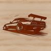 A high-resolution car icon created as a vector graphic.