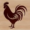 Free Chicken Vector Graphics Download A vector graphic representation of a chicken, suitable for digital and commercial applications.