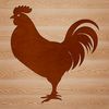 Chic Cuts SVG Image Illustrated image of a chicken, suitable for vector graphics projects.