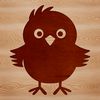 Simple Chicken Outline Design SVG File Illustrative SVG design featuring a cute farm animal, a chicken in a simple outline style suitable for digital projects.