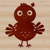 Holiday Season Vector Bird Illustration A vector graphic design featuring a domesticated bird species commonly raised on farms during the holiday season.