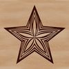 Free Vector Star Image Download A simple star graphic created using SVG format, ideal for use in design projects and cutting machines.