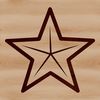 Free Downloadable Star SVG A stylized vector star graphic, suitable for various design applications.