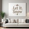 Vector illustration of Christmas quotes with a winter theme, ideal for personal or commercial use in various design projects.