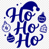 Vector illustration of festive Christmas quotes in a playful font.