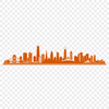 Downtown Metropolis Illustration A detailed city skyline illustration created using vector art.