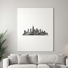 Beautiful Cityscape Vector Illustration An iconic city skyline illustration in vector format.