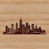 Urban Landscape Vector Art Cityscape illustration with sleek skyscrapers and bustling streets in a vector format