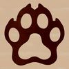 Beautiful Animal Footprints Vector Design A collection of individual animal paw prints in vector format.
